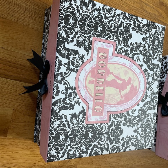 2 x pleaser bordello burlesque teeze pink glitter platform heels - Picture 6 of 10